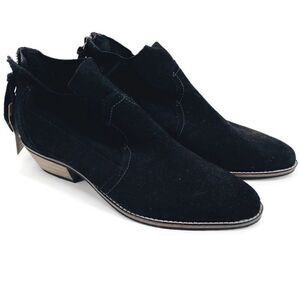 Crevo Justine Western Suede Chelsea Bootie